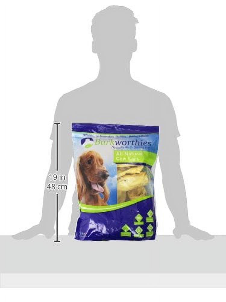 Barkworthies 10-Pack Cow Ears Chew For Pets