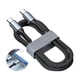 thumbnail image 3 of Cable USB Cable de cargador de alimentación de 100 W Velocidad de carga rápida Cable de carga Línea de datos robusta Resistente a la corrosión para AweSitey EL014418-02, 3 of 5
