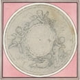 thumbnail image 3 of Hubert-François Gravelot 20x20 Black Modern Framed Museum Art Print Titled - Design for a Box-Lid (18th Century), 3 of 5