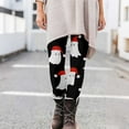 thumbnail image 7 of Hvot&aat Christmas Leggings for Women Stretch Xmas Printed Yoga Pants Casual Hip Lift Leggings Sports Tight Slack, 7 of 7