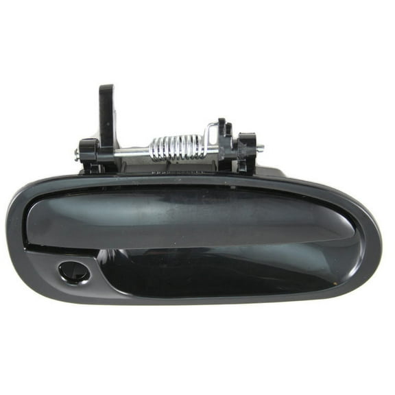TRQ Black Front Outside Exterior Door Handle Passenger Side RH for 96-00 Civic DHA44040