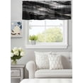 Abstract Marble Texture Valances for Windows,Kitchen Valance Rod Pocket ...