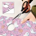 thumbnail image 6 of Yayeee Faucet Mat for Kitchen Sink 14.7" Diatomite Long Splash Guard Pad, Purple Halloween, 6 of 7
