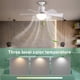 thumbnail image 3 of Lámpara Techo Ventilador LED 30W 3 Velocidades E27 para, 3 of 9