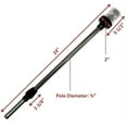 thumbnail image 2 of Pactrade Marine Boat LED All Round Anchor Plug-in Light SS Pole 24" w/Collar 12V, 2 of 6