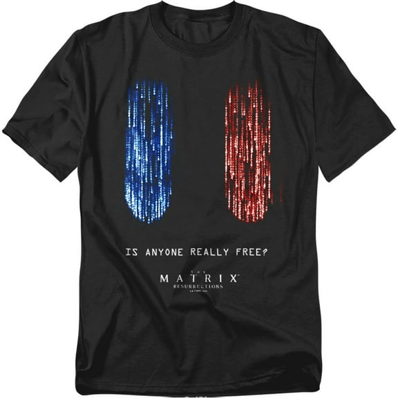 The Matrix (2021) T-Shirt Is Anyone Really Free? Unisex Graphic Tee For Men & Women