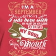 thumbnail image 3 of CafePress - Im A September Woman I Was Born With My He T Shirt - Women's Traditional Fit Dark T-Shirt, 3 of 4