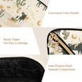 thumbnail image 5 of FORMRS Makeup Bag Travel Cosmetic Organizer for Women Fold Flat Zipper Pouch with Handle, Cowboy Pattern, 5 of 8