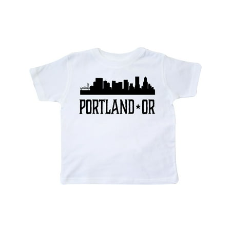 

Inktastic Portland Oregon City Skyline Gift Toddler Boy or Toddler Girl T-Shirt