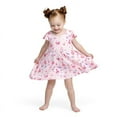 thumbnail image 3 of Paris Hilton x Monica + Andy Organic Cotton Short Sleeve Let's Dance Dress, Sizes 12-18M-5T, 3 of 6