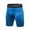 Blue, variant on Compression Shorts Men with Pocket Spandex Sport Shorts Athletic Workout Running Performance Baselayer Underwear Black L