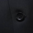 thumbnail image 4 of Yongwang Mens Big and Tall V Neck Blazer Vest Button Down Vest Casual Business Dress Vest Waistcoat for Fall, 4 of 5