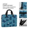 thumbnail image 4 of FORMRS 16" Laptop Sleeve Bag Carrying Case with Handle Travel Shoulder Briefcase, Blue Forest Cat Pattern, 4 of 8
