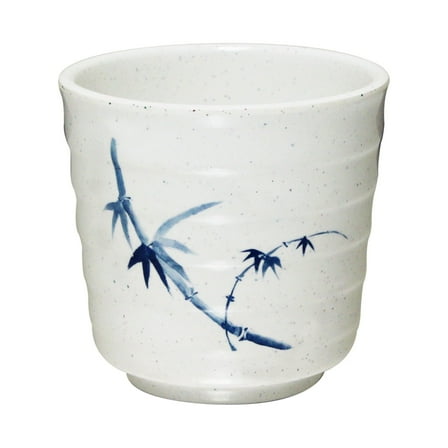 Excellante Blue bamboo melamine dinnerware collection 11 oz, 3 1/2" tea cup, comes in dozen