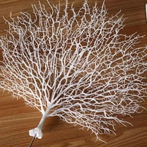 Aquarium Coral Ornament, Artificial Sea Fan Sea Fan Coral Aquarium Plants Decorations Ornament for Fish Tank Landscape