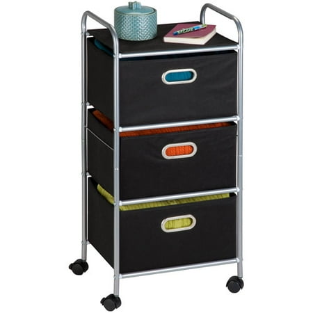 Honey-Can-Do 3-Drawer Fabric Storage Cart