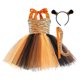 thumbnail image 1 of Disfraz de reno para niñas, falda para niñas, ciervo esponjoso, fiesta temática, juego de rol, traje-AM, 1 of 4