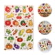 thumbnail image 3 of 2 piezas Montessori de madera rompecabezas de juguete para niños, tablero de rompecabezas de frutas y verduras de aprendizaje temprano, actividad educativa de rompecabezas para niños y niñas, 3 of 8