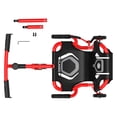 thumbnail image 3 of EzyRoller: Classic X - Red - Ride-On Scooter, Cambering Motion, Pedal Free Cart, Hand Brakes, Extendable Frame, 154lb Capacity, Kids Ages 4+, 3 of 7