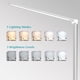 thumbnail image 5 of Lámpara de escritorio LED de diseño portátil plegable, luz de lectura regulable con control táctil con puerto de carga USB, luz sin parpadeo para estudiar y trabajar, modo de luz nocturna para, 5 of 5