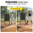 thumbnail image 3 of Objetivo de zona de strike para béisbol Olpchee, altura ajustable, 3 of 8