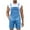 Sky Blue, variant on BXINGOHAI Mens Casual Bib Overall Shorts Lightweight Loose Fit Denim Jumpersuit Walkshort Pockets Rompers Coffee,3XL