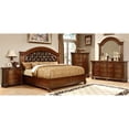 thumbnail image 1 of Furniture of America Sorella 4-Piece King Bedroom Set in Cherry, 1 of 1