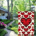 thumbnail image 4 of PHYHOO Love Hearts Valentine Garden Flag Double Sided for Outside Sweet Love Valentine's Day Flag Wedding Party Home Decor Banner Outdoor Yard Decorations White, 4 of 6