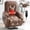 Brown02, variant on Gewnee Manual Recliner Chair,360°Swivel Massage Recliner Chair with Heat,Rocker Recliner Chair for Living Room,Bedroom.Red Genuine Leather