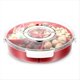 thumbnail image 1 of Bandeja Dividida para Servir Refrigerios con Asa de Tapa, 5 Compartimentos, Recipientes de Plástico para Refrigerios con Tapas, Bandeja para Verduras, 1 of 6
