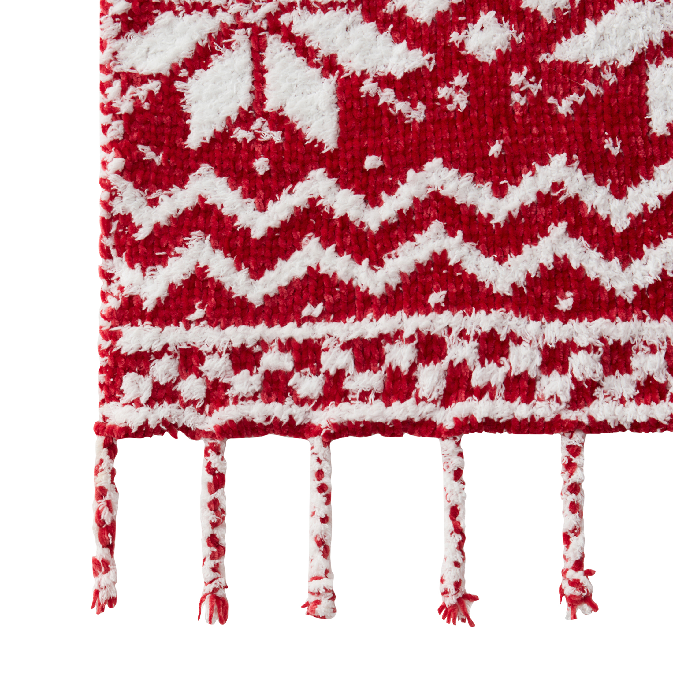 My Texas House Aspen Chenille Throw Blanket, Red, Standard Throw - image 5 of 6