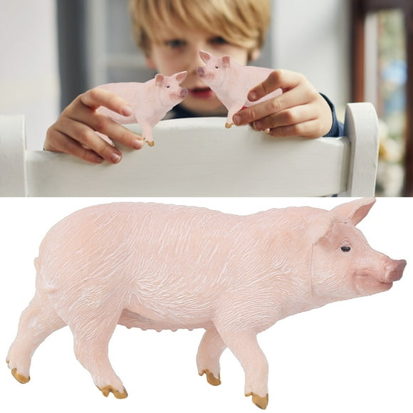 Juguete modelo animal de servicio de larga duración modelo de cerdo artesanía exquisita juguete educativo regalos de fiesta para educación temprana ANGGREK Otros