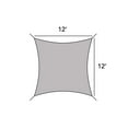 thumbnail image 2 of Covermates Square Shade Sail, High‑Density UV Sun Canopy, 12'x12', 2 of 7