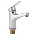 thumbnail image 3 of G1/2in Copper Single Hole Single Handle Hot Cold Water Tap Faucet for Bathroom Kitchen, 3 of 8