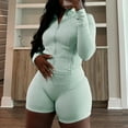 thumbnail image 6 of MSJUHEG Loungewear Sets Woman Two Piece Short Set for Women Womens Matching Sets Summer Workout Sets for Women Womens Sets Two Piece Summer Sets for Women 2 Piece Summer Sets for Women Mint Green S, 6 of 7