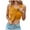Yellow, variant on lmcalzta Womens Ribbed Tank Tops Crew Neck Sleeveless Crop Tank Tops with Padded Slim Fitting Comfy Cami