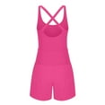thumbnail image 3 of Up to 65% off SEMPAI Womens Running Onesie Workout Rompers Outfits Exercise Jumpsuits Gym Yoga Valentines Day, 3 of 4