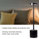 thumbnail image 5 of Lámpara de escritorio simple 3-Gear Touch Regulable Eye Protection Night Light (Negro), 5 of 7