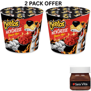 Cheetos Flamin' Hot Mac'N Cheese Pasta with Flavored Sauce