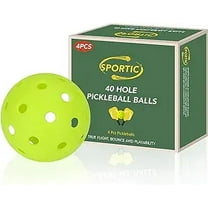 Bonison Durable Sportic Pickleballs, 4 Count