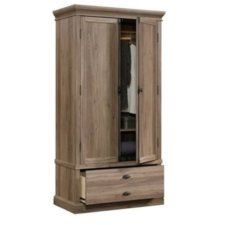 pemberly row bedroom armoire in salt oak