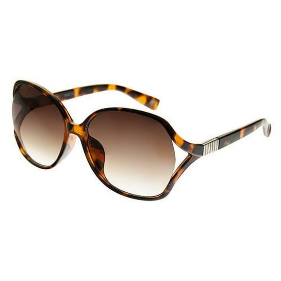 Nine West Brown Large Vented Sunglasses