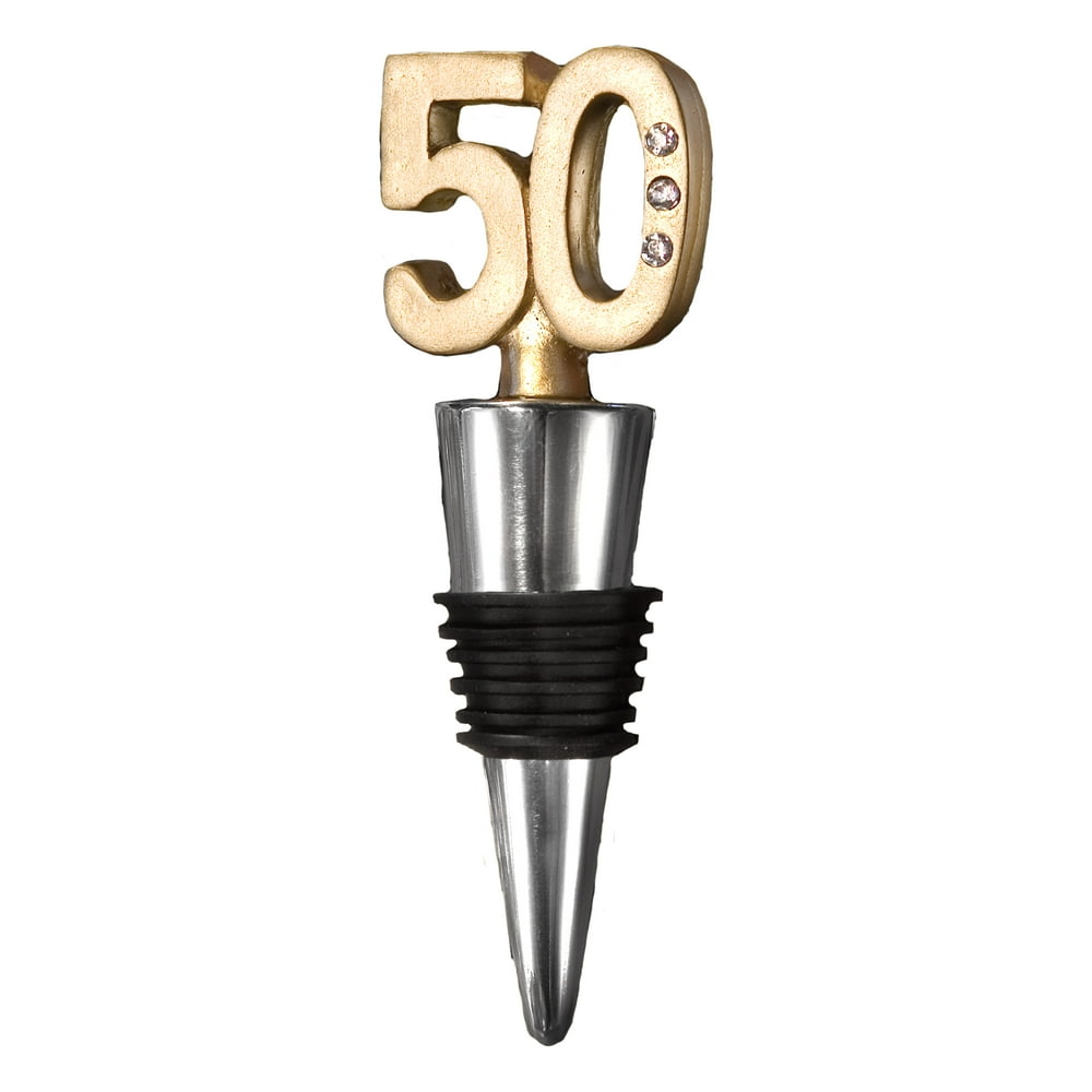 30 50th Anniversary Wine Bottle Stopper Favors