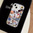 thumbnail image 3 of Funda transparente de Anime o-one p-pieces para IPhone 16, 15, 14, 13, 12, 11 Pro Max, 14, 15, 7, 8 Plus, X, XR, XS Max, SE2020, Airbag, cubierta a prueba de golpes, 3 of 5