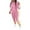 Pink-08, variant on Perfectbot Womens Tracksuits 2 Piece Set Full Zip Hooded Coats Drawstring Joggers Fall Winter Activewear
