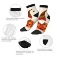 thumbnail image 5 of Naloa Halloween Gnomes1 Ankle Socks for Women Non Slip Socks No Show Socks Classic Low Cut Casual Socks Casual Socks, 5 of 7