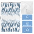 thumbnail image 5 of Blue Forest Kitchen Towels Set of 2, Water Absorbent Dish Towel, Contemporary Silhouette Abstract Art Decorative Hand Towels - Quick Drying Cloth for Cooking Baking, 18x28 Inch, 5 of 8