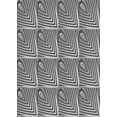 thumbnail image 1 of Ahgly Company Machine Washable Indoor Rectangle Transitional Silver Gray Area Rugs, 2' x 3', 1 of 7
