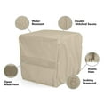 thumbnail image 4 of Covermates Outdoor/Patio Table Cover - 42"W x 42"D x 25"H, 300D Polyester, All-Weather, 4 of 8
