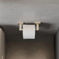 thumbnail image 2 of Ruacq Portarrollos De Papel Higiénico De Níquel Cepillado, Doble Poste, Portarrollos Cuadrados Giratorios, Perchas Para Portarrollos, Soporte Para Papel Higiénico, Acero Inoxidable Y Aleación De Zinc,, 2 of 5